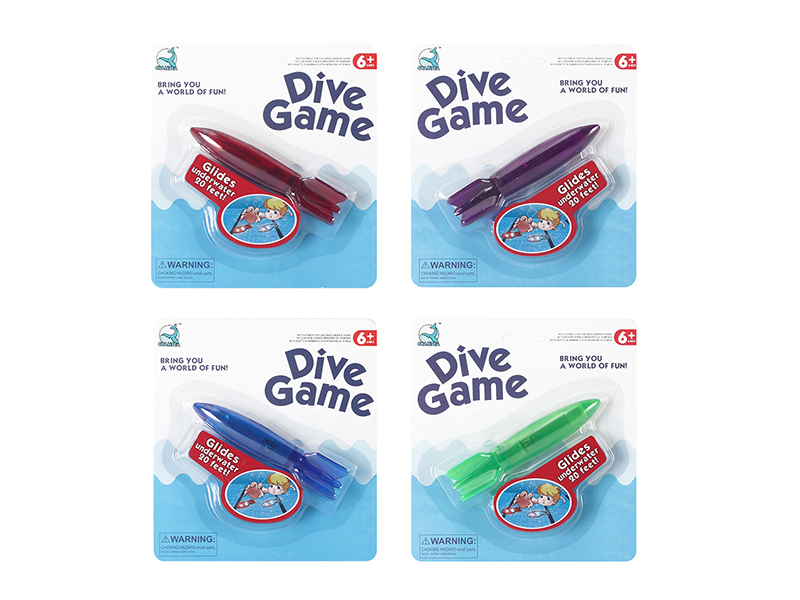 Dive Toy Torpedo(With Light) 1pcs